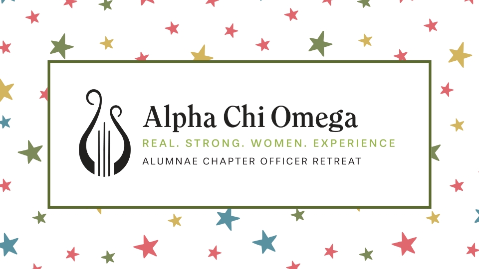 Alumnae Chapter Officer Retreat Recap 